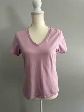 Pact V Neck Tee Womens Size Small